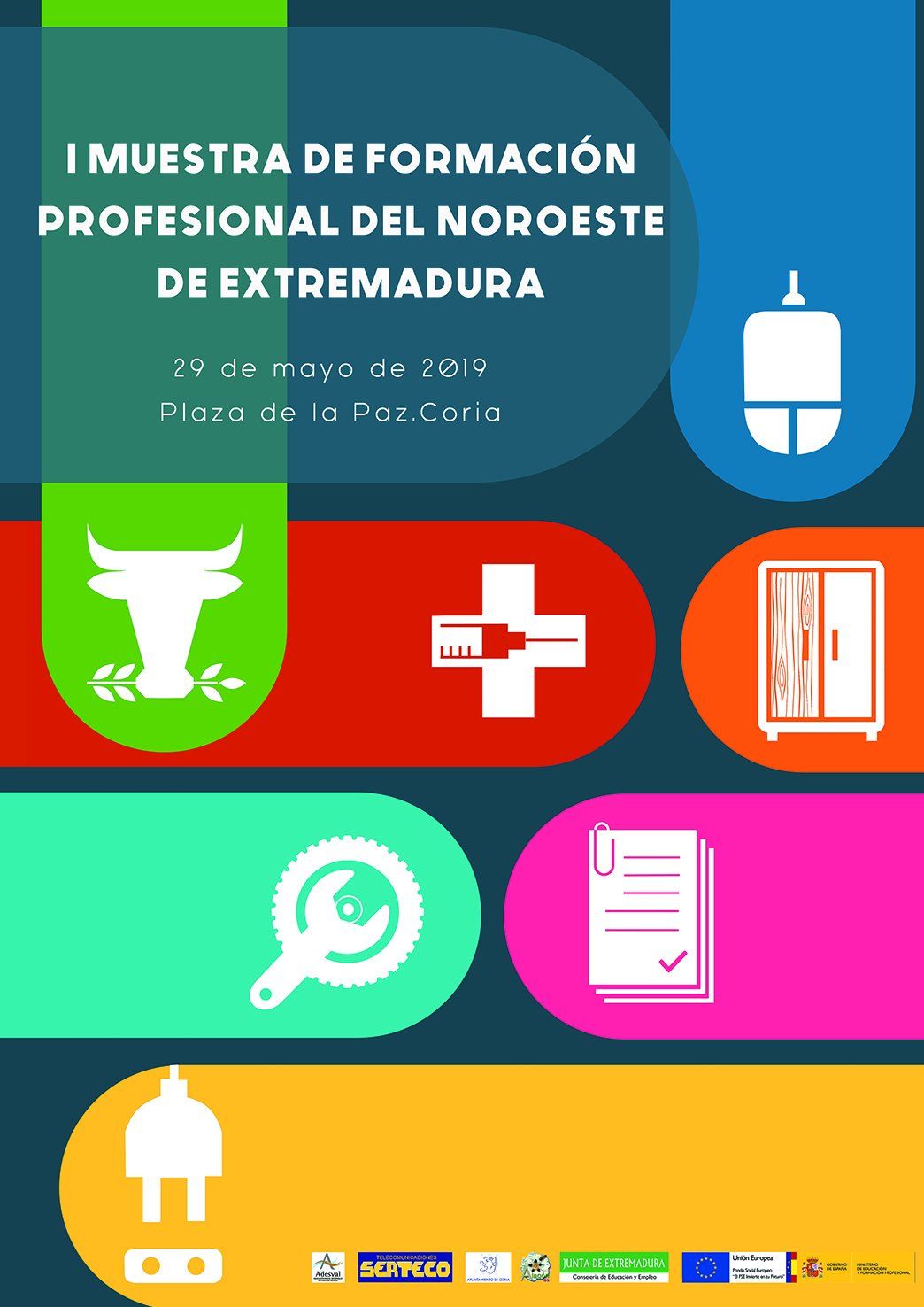 cartel muestra fp mayo 2019
